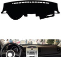 leather dashboard cover Compatible with KIA FORTE 2009-2016，dash cover（black）