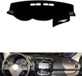 leather dashboard cover Compatible with Mitshubishi TRITON 2016-2019，dash cover（black）