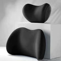 Car Headrest Lumbar Support Cushion for Subaru Outback 2024,reathable Comfortable 3D Memory Foam Adjustable Car Headrest and Lumbar Cushion,Black