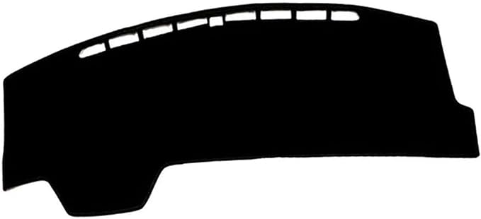 Upgraded Dashboard Mat for 2015-2019 Honda City LHD Polyester Dashcover UV Protection Non-Slip Windshield Reflective Instrument Cover Interior Accessory Black