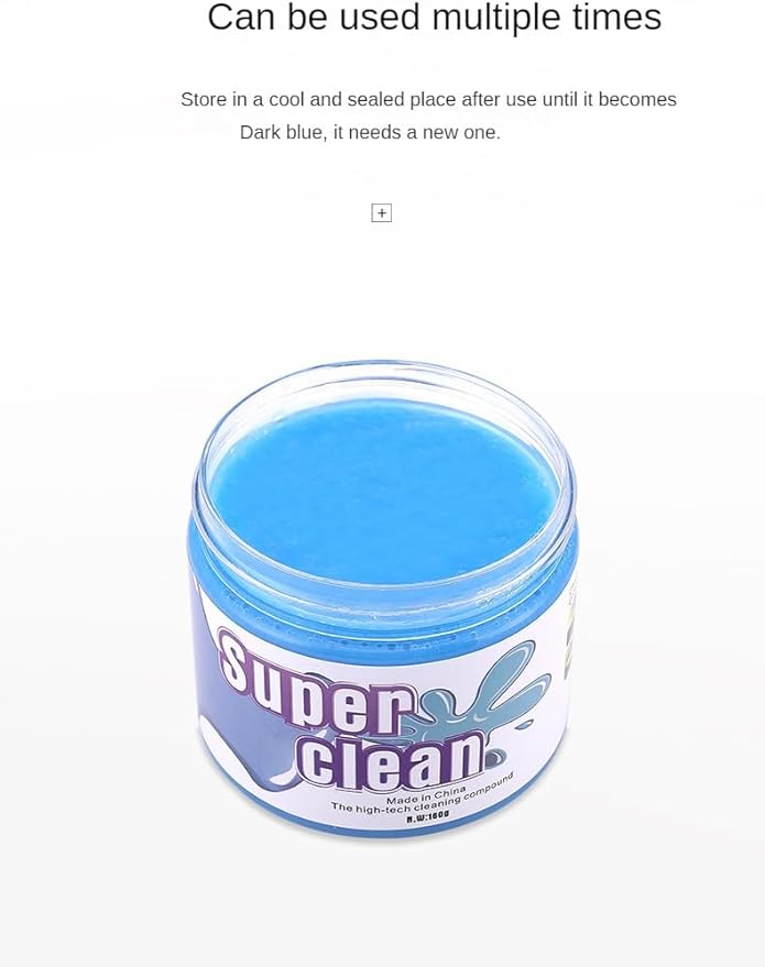 Car Cleaning Gel Kit Cleaning Gel for Car Detail Putty Cleaning Gel Auto Detail Tools Car Cleaning Gels, for Pc Tablet Laptop Keyboard, Camera, Printers, Calculator (0.44lb)