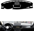 leather dashboard cover Compatible with VW Teramont（speakers） 2017-2020，dash cover（black）