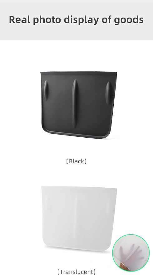 LUCKEASY Interior Accessories for Tesla model3 Model Y Central Control Wireless Charging Silicone pad Anti-Skid pad Model 3 2021（Black）