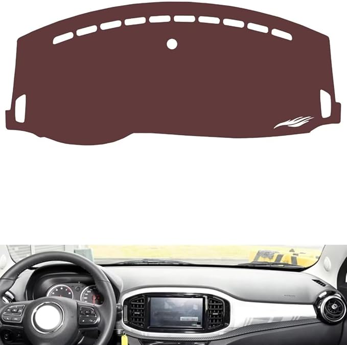 Leather Dashboard Cover Compatible with MG MG3 2017，Dash Cover, Non-Slip Dash Cover, Dash mat Dashboard Cover, Interior Dash Covers