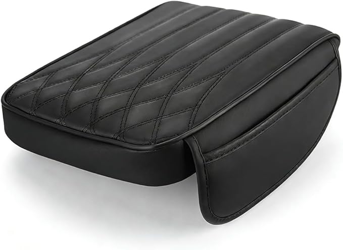 Car Center Console Cover for Jeep Cherokee Trailhawk (2018–2023), Slow Rebound Middle Armrest Seat Box Cover Protector Strong Support Cushion Pad,A/32 * 17 * 5cm
