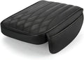 Car Center Console Cover for Jeep Cherokee Trailhawk (2018–2023), Slow Rebound Middle Armrest Seat Box Cover Protector Strong Support Cushion Pad,A/32 * 17 * 5cm