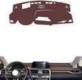 Leather Dashboard Cover Compatible with LEX RX（HUD） 2020-2021，Dash Cover, Non-Slip Dash Cover, Dash mat Dashboard Cover, Interior Dash Covers