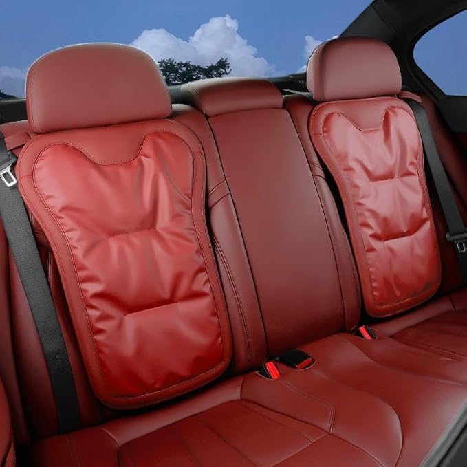 Car Seat Cushion, Personalized Lumbar Support Cushion, Custom Pain Relief Seat Cushion for Long Driving, Car, Office or Home Chair (2PCS-Cushion-A)