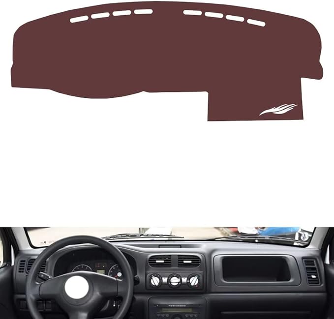 Leather Dashboard Cover Compatible with Suzuki Old Dipper (no Clock)，Dash Cover, Non-Slip Dash Cover, Dash mat Dashboard Cover, Interior Dash Covers