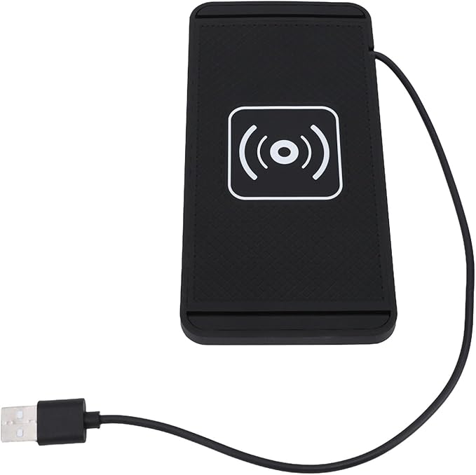 20W Magnetic Wireless Car Charging Pad, Fast Charging Cordless Mat, Customizable Trim Design, Overheat Prevention, for Car Cell Phone