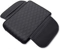 Car Armrest Cushion for GMC Sierra 1500 1999–2025 2026 GMT T1XX,Multifunctional Car Armrest Heightening Pad,Car Center Console Cover,Waterproof Nappa Leather Arm Rest Protector,Black