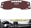 Leather Dashboard Cover Compatible with Audi S5/RS5 2017-2022，Dash Cover, Non-Slip Dash Cover, Dash mat Dashboard Cover, Interior Dash Covers