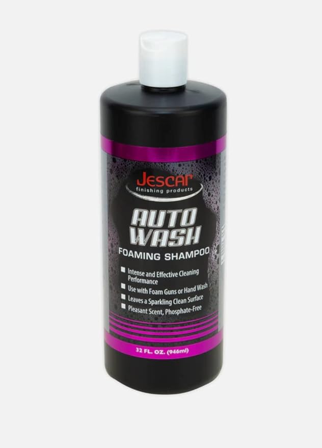 Jescar Auto Wash 32oz - Foaming Shampoo