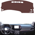 Leather Dashboard Cover Compatible with Chevy Trax RS（No Warning Light） 2022-2023，Dash Cover, Non-Slip Dash Cover, Dash mat Dashboard Cover, Interior Dash Covers