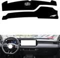 leather dashboard cover Compatible with FORD Mondeo（short screen） 2022，dash cover（black）