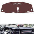 Leather Dashboard Cover Compatible with Volvo XC60（Small Center Speaker） 2018-2023，Dash Cover, Non-Slip Dash Cover, Dash mat Dashboard Cover, Interior Dash Covers