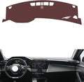 Leather Dashboard Cover Compatible with Peugeot 408X (Speaker)，Dash Cover, Non-Slip Dash Cover, Dash mat Dashboard Cover, Interior Dash Covers