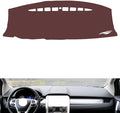 Leather Dashboard Cover Compatible with Ford Edge (no Speakers 2011-2012，Dash Cover, Non-Slip Dash Cover, Dash mat Dashboard Cover, Interior Dash Covers