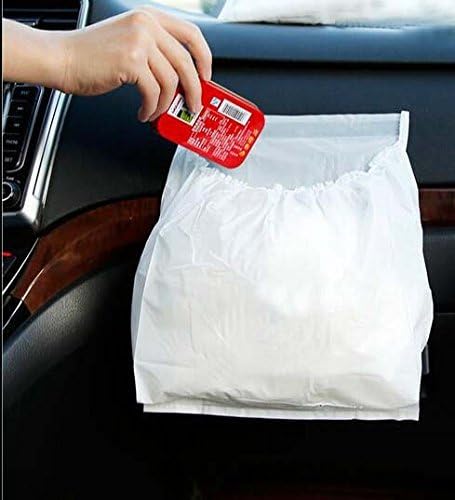 30Pcs Car Garbage Bag Waterproof Leakproof Disposable Auto Trash Can Bag for Litter Large Capacity Leak-Proof Portable Convenient