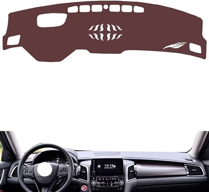 Leather Dashboard Cover Compatible with Honda Avancier (HUD，Dash Cover, Non-Slip Dash Cover, Dash mat Dashboard Cover, Interior Dash Covers