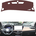 Leather Dashboard Cover Compatible with Buick Encore Plus 2023,Dash Board Cover mat Anti-Slip Sun-Proof and dust-Proof(Brown)