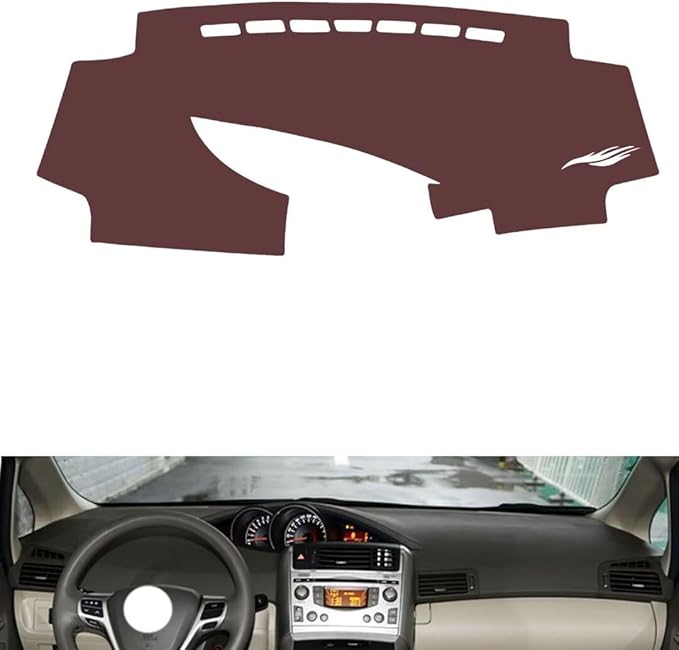 Leather Dashboard Cover Compatible with Toyota EZ，Dash Cover, Non-Slip Dash Cover, Dash mat Dashboard Cover, Interior Dash Covers