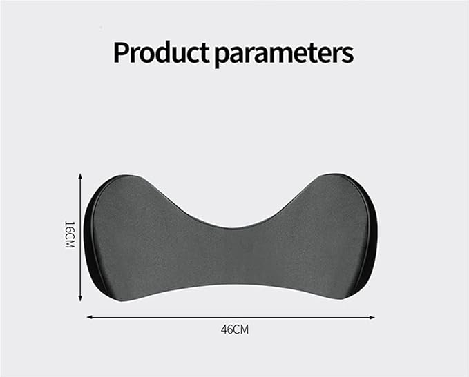 Memory Foam Car Seat, Car Lumbar Support Pillow Tailbone Support Cushions, Back Pad Massager Waist Cushion for Car Seat, Office Chair(1 Pink)