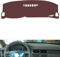 Leather Dashboard Cover Compatible with Audi A6 2004，Dash Cover, Non-Slip Dash Cover, Dash mat Dashboard Cover, Interior Dash Covers