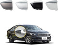 Goholy Car Exterior Door Handle Cap Compatible with VW Jetta 7 A7 mk7 2019 2020 2021 2022 2023 17A837879 17A837880 Door Handle Cover Accessories Lock Cap Seashell Gold with Electroplating