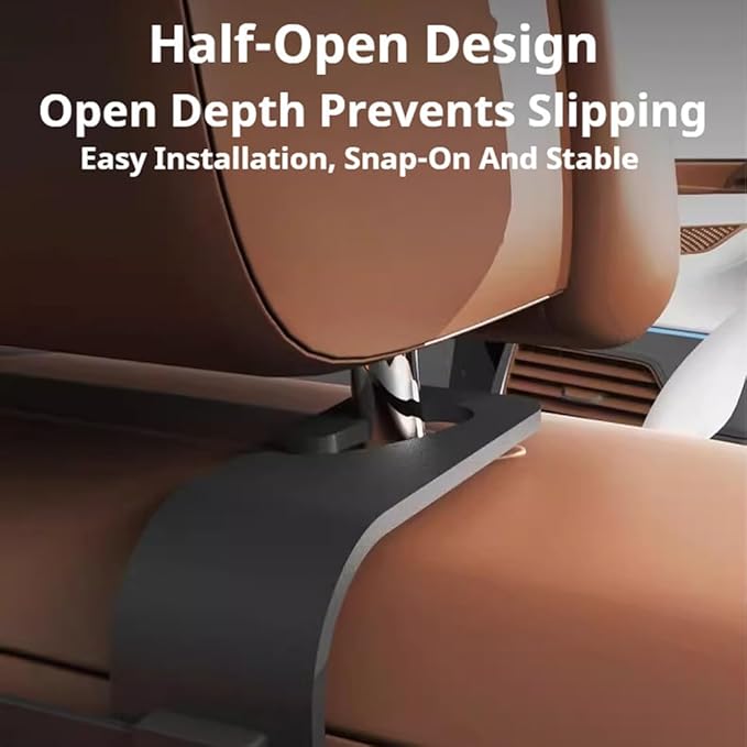 2026 New Car Organizer Back Seat, Car Organizers and Storage Box Behind Seat, 3-in-1 Multifunctional Car Backseat Organizer with Cup Holder & Tissue Box for Hold Phone, Snacks, Drinks, Handbag (B*1)