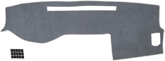 TUCAREST Dash Cover Fit for 2005 2006 2007 2008 2009 2010 2011 2012 2013 2014 2015 to-yota Tacoma Nonslip Car Dash Board Mat Sunshade No-Glare and Slip Pad Carpet Sunshield Flannel Grey