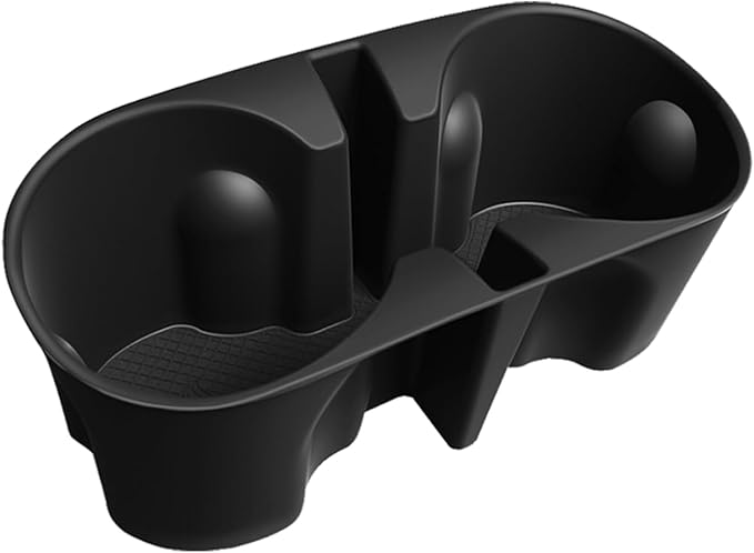 Muslogy Center Console Cup Holder Inserts Compatible with 2023-2025 Chevy Colorado & GMC Canyon Accessories Front Console Drink Holder Silicone Organizer Non-Slip Upgraded Snug Fit