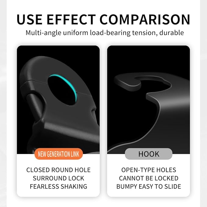4PCS Upgraded Headrest Hooks for Car with Round Lock Design,Concealed Car Seat Hooks for Storing Umbrellas/Handbags,Universal Cars Purse Hook as Back Seat Organizer