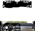 leather dashboard cover Compatible with Mercedes GLK，dash cover（black）