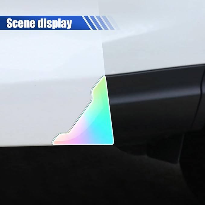 YoRise Car Door Handle Scratch Protector, Waterproof Anti-Scratch Car Paint Protection Film, Adhesive Door Handle Bowl Sticker, Automotive Door Protector Accessories for Most Cars (18PCS)
