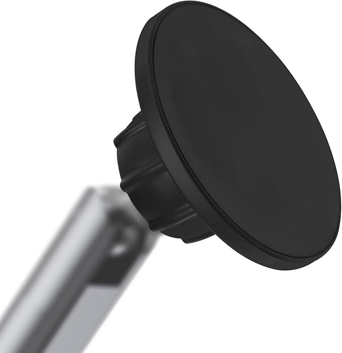 Magnetic Phone Mount Base, 0.67 Inch/17mm Phone Holder Ball Head Socket Accessories Compatible with iPhone 16 15 14 13 12 for Car Dashboard Air Vent Windshield Attachment