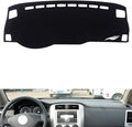 leather dashboard cover Compatible with Suzuki Liana（no clock） 2011-2013，dash cover（black）