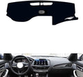 leather dashboard cover Compatible with Cadillac CT5（No warning light） 2020-2023，dash cover（black）