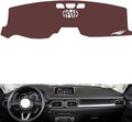Leather Dashboard Cover Compatible with Mazda CX-5（NO HUD） 2017-2021，Dash Cover, Non-Slip Dash Cover, Dash mat Dashboard Cover, Interior Dash Covers