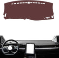 Leather Dashboard Cover Compatible with HyundaiHyundai CUSTO，Dash Cover, Non-Slip Dash Cover, Dash mat Dashboard Cover, Interior Dash Covers