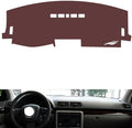 Leather Dashboard Cover Compatible with Audi A4 2004-2008，Dash Cover, Non-Slip Dash Cover, Dash mat Dashboard Cover, Interior Dash Covers