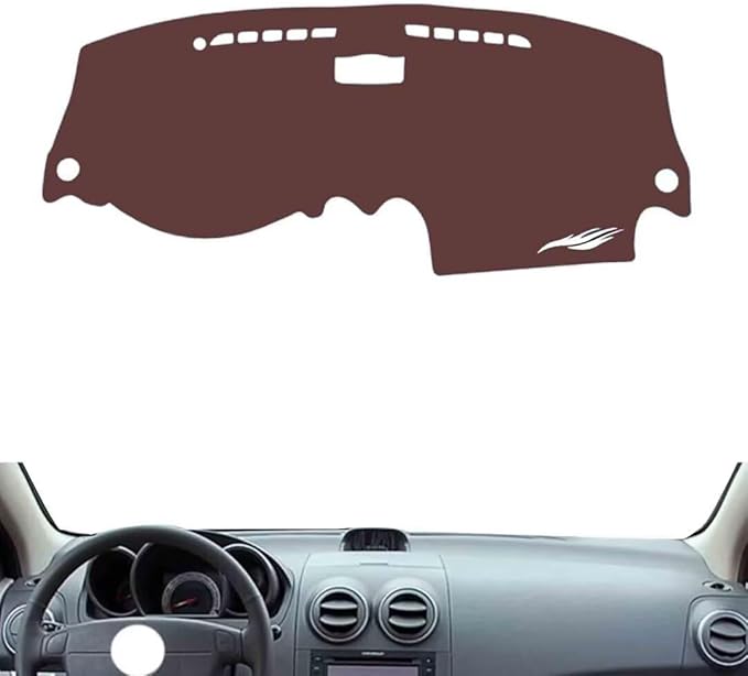 Leather Dashboard Cover Compatible with Chevy Lova (Storage Box)，Dash Cover, Non-Slip Dash Cover, Dash mat Dashboard Cover, Interior Dash Covers