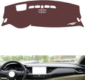 Leather Dashboard Cover Compatible with Buick Regal（HUD） 2017-2024，Dash Cover, Non-Slip Dash Cover, Dash mat Dashboard Cover, Interior Dash Covers