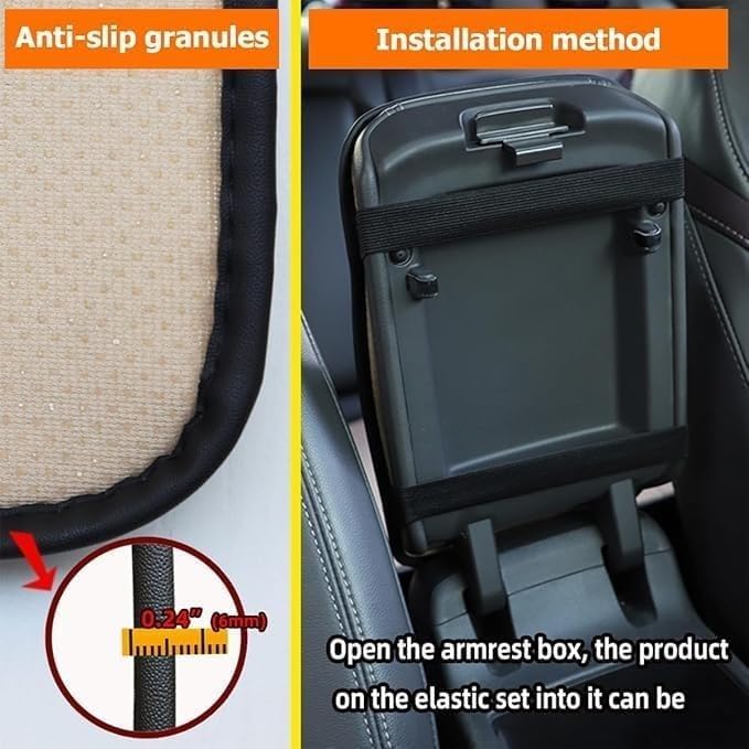 Car Armrest Pad for BMW G26 4 Series(2020-2024) Auto Center Console Pad,Universal Armrest Cover for Car Storage Box Car Interior Accessories Protector for Most Vehicle