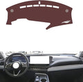 Leather Dashboard Cover Compatible with Buick E5（Warning Light），Dash Cover, Non-Slip Dash Cover, Dash mat Dashboard Cover, Interior Dash Covers