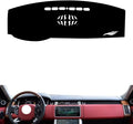 leather dashboard cover Compatible with LR Range Rover Executive 2013-2022，dash cover（black）