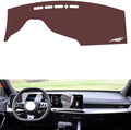 Leather Dashboard Cover Compatible with MG ONE，Dash Cover, Non-Slip Dash Cover, Dash mat Dashboard Cover, Interior Dash Covers