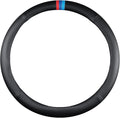 Car Carbon Fiber Steering Wheel Cover Sports Leather Non-Slip Universal 15 Inch Steering Wheel