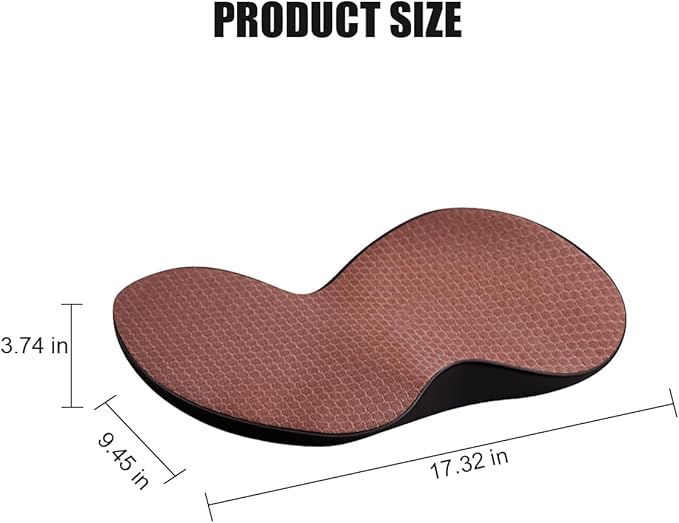Car Seat Cushion, Memory Foam Sciatica & Lower Back Pain Relief Vehicle Chair Pillow for Driving, Breathable Automotive Seat Support Pad, Universal for SUV Sedan Truck (Brown)