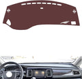 Leather Dashboard Cover Compatible with Honda Elysion 2016-2019，Dash Cover, Non-Slip Dash Cover, Dash mat Dashboard Cover, Interior Dash Covers